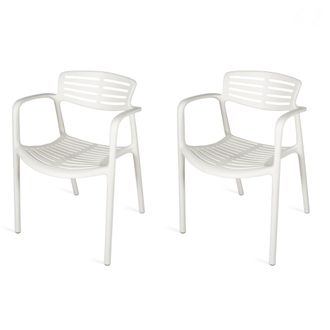 Resol Set 2 Sillas Con Brazos Interior, Exterior Marfil Toledo Aire Resol