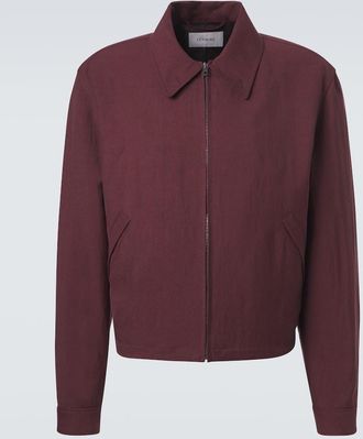 Christophe Lemaire Gabardine blouson jacket