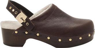 Scholl Schoenen - Dames - Klompen - Bruin - 36 EU - Schoenen