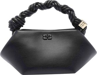 Ganni Black Mini Bou Handbag