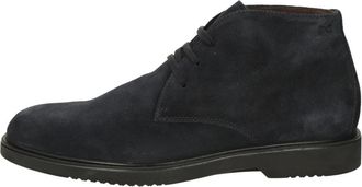 Nero Giardini Polacco Lacci - Heren - Veterlaarzen - Blauw - 41 EU - Leer - Schoenen