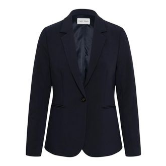Part Two Blazer - Dames - Jassen - Blauw - Maat: 2XS Leer