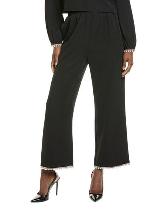 Gracia Embellished Hem Pant