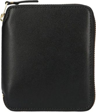 Comme Des Garçons Accessoires, Heren, Zwart, ONE Size, Leer, Arecalf - Sa 2100 Wallet