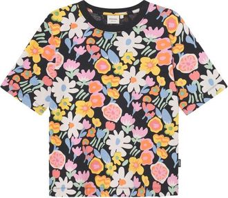 Dedicated T-Shirt Vadstena Meadow Flowers Big T-Shirt f&uuml;r Damen | grau