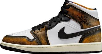 Nike Air Jordan 1 Mid SE Black / Taxi - White - Sail DQ8417-071 Mens