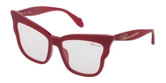 Blumarine SBM749 9EZX Womens Sunglasses Red Size 58