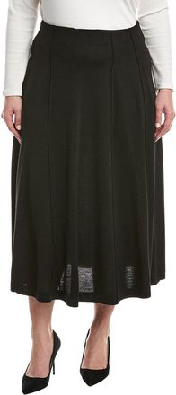 Lafayette 148 New York Plus Godet Wool-Blend Knit Skirt