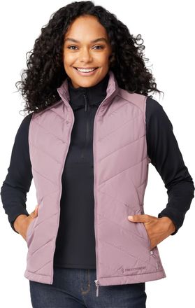 Free Country Womens Quilted Hybrid Vest