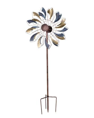 Sunnydaze Pinwheel Powder-Coated Wind Spinner
