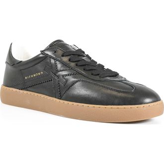 John Richmond Low Top Sneakers in Black at Nordstrom, Size 12
