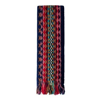Dries Van Noten Bufanda con flecos tejida - Accessories - Mujer - Multicolor - ONE SIZE