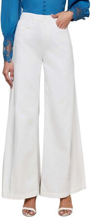 L'agence Quincy Blanc Wide Leg Jean