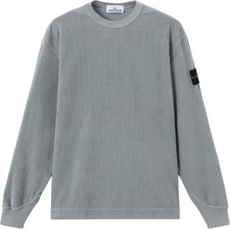 Stone Island Sweatshirts - Heren - Sweatshirts - Grijs - XL - Katoen - Hoodies & sweatvesten