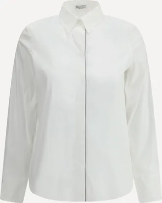 Brunello Cucinelli Camicia con monili Woman XL