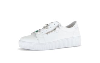Gabor Womens Low-Top Trainers, Womens Low Shoes, White 21, 5.5 UK