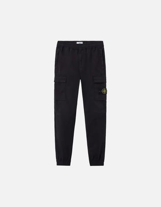 Stone Island Mens S0A10 Cuffed Cargo Black - Size: 36