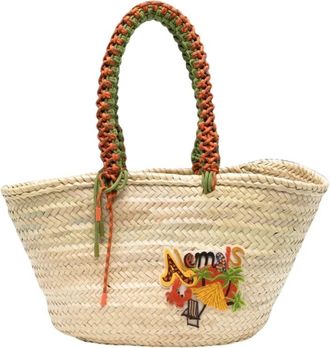 Alemais Dames, Tassen, Beige, Maat: ONE Size Katoen
