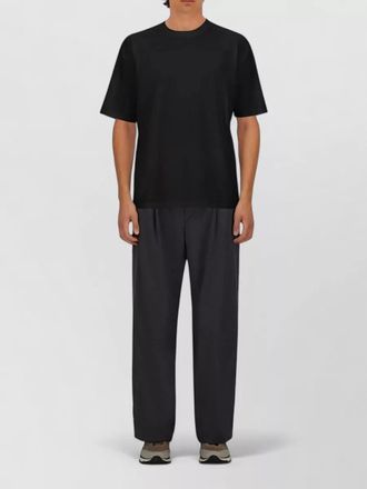 Herno stretch cotton jersey t shirt crew neck