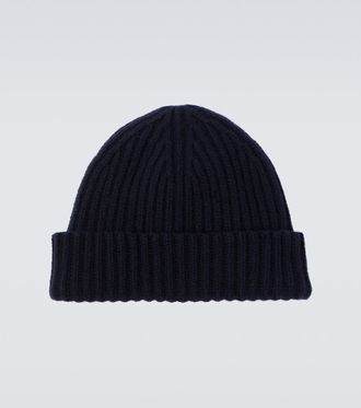 Umit Benan Murray ribbed-knit cashmere beanie