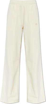 Anine Bing Kacey Trainingsbroeken - Dames - Sweatpants - Beige - M - Katoen - Broeken