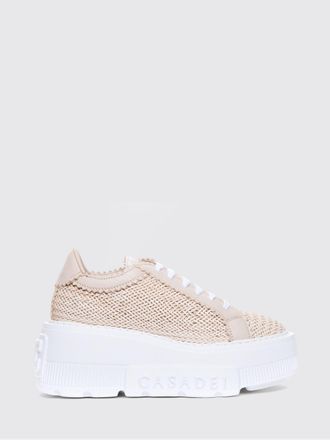 Casadei Sneakers con zeppa Nexus Casadei in pelle intrecciata