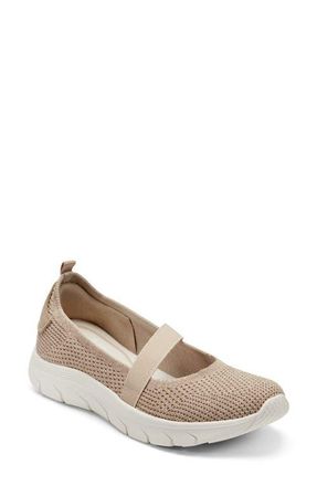 Easy Spirit x Denise Austin Varun Knit Mary Jane Sneaker in Gold at Nordstrom, Size 6.5