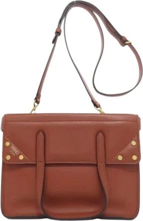 Fendi Pre-owned Cross Body Bags, female, Brown, Size: ONE SIZE Pre-owned Vintage Shoulder Bag