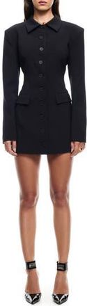 Lioness Cheri Long Sleeve Minidress in Ink at Nordstrom Rack, Size Small