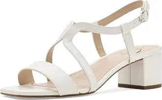 Life Stride Toya Womens Dress Sandals Bright White : 6.5 W (C), Faux Leather