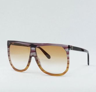 Loewe Brown Gradient Square Unisex Sunglasses LW40001I 83V 63