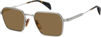 David Beckham DB 1245/S 8JD/2M Mens Sunglasses Silver Size 53