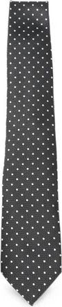 Tom Ford Polka Dot Tie - Heren - Stropdassen - Grijs - ONE Size - Accessoires