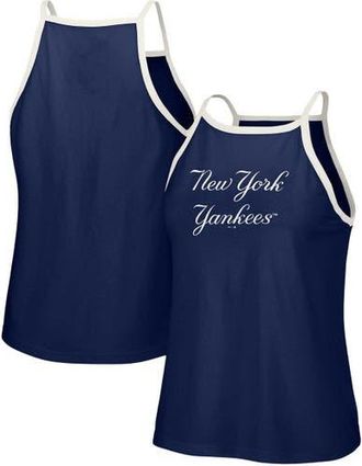 Lusso Womens Lusso Navy New York Yankees Nadine Halter Tank Top at Nordstrom, Size Large