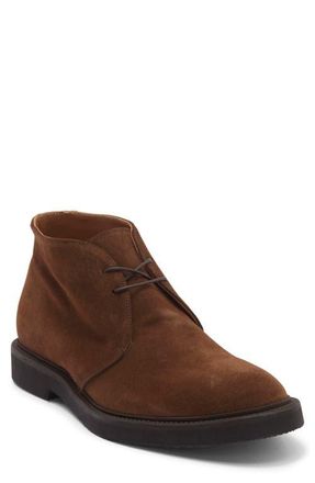 Aquatalia Golliard Water Resistant Chukka Boot in Taupe Suede at Nordstrom, Size 11.5