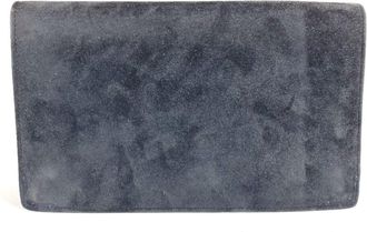 Herm&egrave;s Navy Clutch Bag Pouch (Pre-Owned)