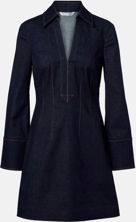 Veronica Beard Abito corto di jeans Raymond