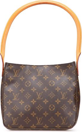 Louis Vuitton Pre-owned Womens Looping Shoulder Bag Monogram - Brown Textile - One Size