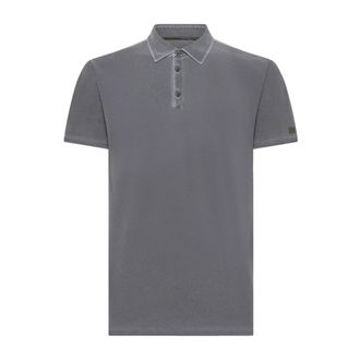 Roberto Ricci Design Rrd, Heren, Tops, Grijs, Maat: 2XL Piqu&eacute;