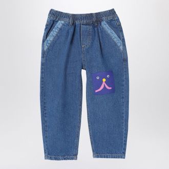Bobo Choses Blue Jeans Funny Face