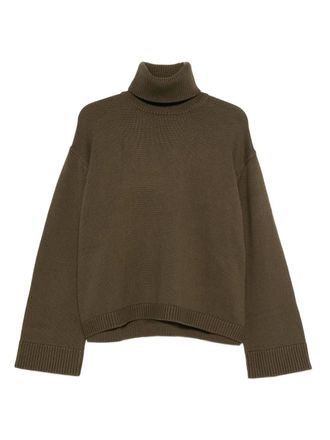 Frankie Shop turtleneck sweater - Green