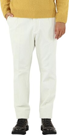 Cruna Minimalist Straight-Leg Canvas Pants