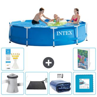 Intex Piscina Con Estructura Redonda - 305x76 Cm - 7-piezas S340