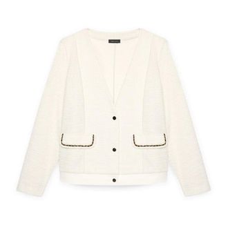 Fiorella Rubino Donna, Giacche, Bianco, XS, new