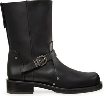 Stuart Weitzman Maverick Pull-On Bootie - Dames - Enkellaarsjes - Zwart - 36 EU - Su&egrave;de - Schoenen