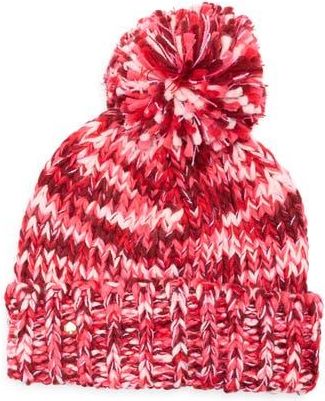 Kate Spade New York space dyed marled beanie in Pink/Red at Nordstrom Rack