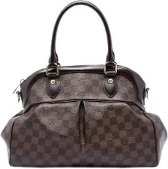 Louis Vuitton Pre-owned The Trevi Handbag - Dames - Vintage Handtas - Bruin - ONE Size - Leer - Vintage