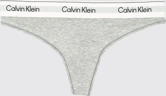 Calvin Klein Perizoma in misto cotone con logo Calvin Klein