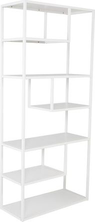 VE DESIGN Design Regal Staal 188 x 85 cm, Weiss