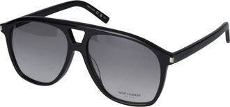 Saint Laurent Sunglasses, female, Black, Size: 58 MM Dune Sunglasses